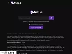 Sites similar to 9anime.tokyo