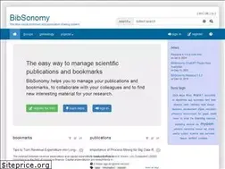 Sites similar to bibsonomy.org