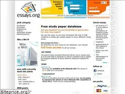 Sites similar to essays.org