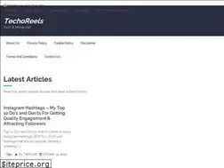 Sites similar to techoreels.com